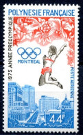 Franz. Polynesien 201 Postfrisch Olympiade 1976 #JJ414 - Andere & Zonder Classificatie