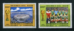 Kamerun 1119-1120 Postfrisch Fußball #GE473 - Camerún (1960-...)