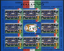 Sierra Leone KB 1448 Postfrisch Fußball #GE572 - Sierra Leona (1961-...)