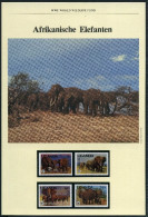 Uganda 1983 WWF Elefanten #GI294 - Oeganda (1962-...)