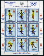 Paraguay Kleinbogen 4001 Postfrisch Winterolympiade #IV301 - Paraguay
