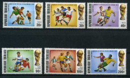 Togo 1017-1022 A Postfrisch Fußball WM 1974 #GE491 - Togo (1960-...)