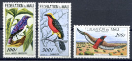 Mali 3-5 Postfrisch Vögel #JC542 - Malí (1959-...)