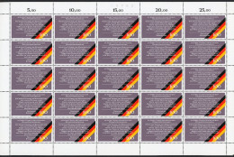 Bund 25er Bogen 1470 Postfrisch Bogenzählnummer #KA072 - Otros & Sin Clasificación