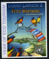 Grenada/Carriacou Block 549 Postfrisch Vögel #JC576 - Grenada (1974-...)