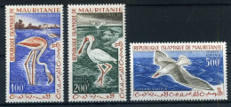 Mauretanien 178-180 Postfrisch Vögel #JC558 - Mauritanie (1960-...)