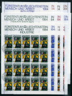 Liechtenstein KB 849-860 Arbeit Ersttagssonderstempel #JE994 - Autres & Non Classés