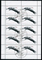 Bund Zehnerbogen 2393 Bonn, Vögel Ersttagssonderstempel #JD216 - Altri & Non Classificati