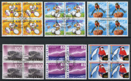 Schweiz Lot 4er Blöcke Ersttagssonderstempel #HD267 - Altri & Non Classificati