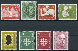 Bund Kleines Lot Marken Aus 1956 Postfrisch #HD105 - Autres & Non Classés