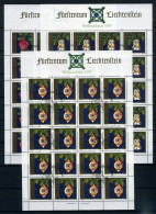 Liechtenstein Kleinbogen 1159-1161 Weihnachten Ersttagssonderstempel #JG485 - Otros & Sin Clasificación