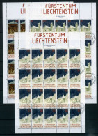 Liechtenstein Kleinbogen 1050-1052 Weihnachten Ersttagssonderstempel #JG451 - Andere & Zonder Classificatie