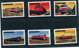 Grenada 4323-4328 Postfrisch Eisenbahn #IU763 - Grenade (1974-...)