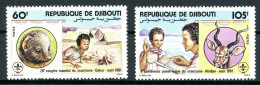 Dschibuti 308-309 Postfrisch Pfadfinder #IM007 - Djibouti (1977-...)