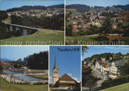 12565326 Teufen AR Kirche Schwimmbad  Teufen - Sonstige & Ohne Zuordnung