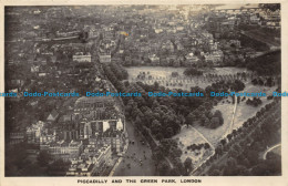 R080575 Piccadilly And The Green Park. London. Airco 9 Machine. Aircraft Transpo - Autres & Non Classés