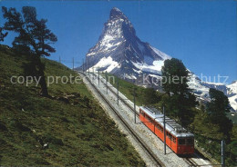 12529056 Gornergratbahn Zermatt Matterhorn Gornergratbahn - Autres & Non Classés