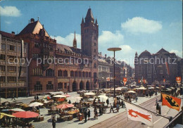 12521936 Basel BS Marktplatz Rathaus Basel BS - Andere & Zonder Classificatie