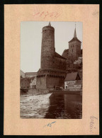 Fotografie Brück & Sohn Meissen, Ansicht Bautzen, Partie An Der Spree Mit Mühlbastei Turm  - Orte