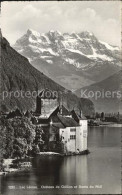 12506596 Lac Leman Genfersee Chateau De Chillon Dents Du Midi Genf - Autres & Non Classés