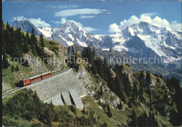 12505186 Schynige-Platte-Bahn Eiger-Moench-Jungfrau Schynige-Platte-Bahn - Andere & Zonder Classificatie