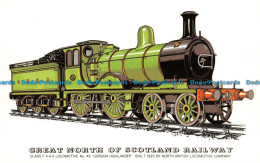 R082283 Great North Of Scotland Railway. Class F 4 4 0 Locomotive No 49 Gordon H - Monde