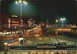 12468146 Zuerich ZH Bei Nacht Centralplatz Limmatquai Zuerich - Andere & Zonder Classificatie