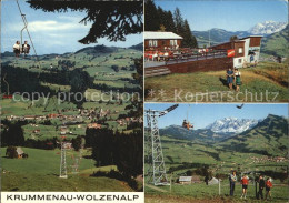 12459626 Krummenau SG Wolzenalp Sonnenterrasse Bergrestaurant Saentis Krummenau - Sonstige & Ohne Zuordnung