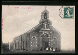 CPA Aulnoye, La Nouvelle Eglise  - Aulnoye