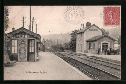 CPA Villennes, La Gare  - Autres & Non Classés