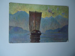 ITALY   POSTCARDS  LAGO DI COMO  BARCA DA TRASPORTO  MORE  PURHASES 10% DISCOUNT - Other & Unclassified