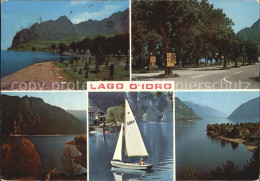 12407356 Lago D Idro Segelboot Panorama  Lago D Idro - Sonstige & Ohne Zuordnung