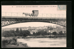 CPA Mont-Saint-Père, Vue Generale Et La Marne  - Other & Unclassified