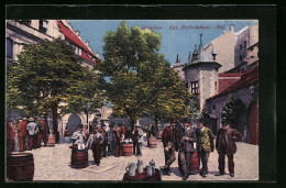 AK München, Hof Des Königlichen Hofbräuhauses  - Sonstige & Ohne Zuordnung