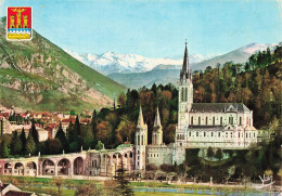 65 LOURDES LA BASILIQUE - Lourdes