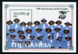 Gambia Block 19 Postfrisch Pfadfinder #IU899 - Autres & Non Classés