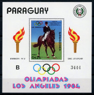 Paraguay Bl 395 Postfrisch Olympia #JJ421 - Paraguay