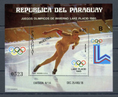 Paraguay Block 352 Postfrisch Olympiade 1980 #JG661 - Paraguay