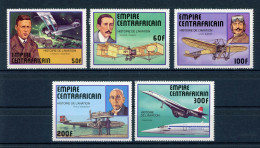 Zentralafrika 501-505 Postfrisch Flugzeuge #GI048 - Central African Republic