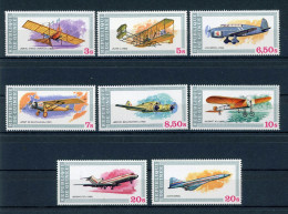 Guinea 850-857 Postfrisch Flugzeuge #GI044 - Guinea (1958-...)