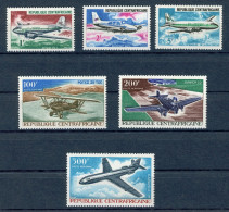 Zentralafrika 144-149 Postfrisch Flugzeuge #GI067 - Centrafricaine (République)