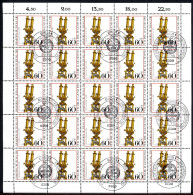 Bund 25er Bogen 1092 Formnummer 1 Ersttagssonderstempel #KB216 - Altri & Non Classificati