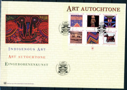 UNO Genf UNPA Block 18 Kunst Ersttagesbrief/FDC #IX292 - Other & Unclassified