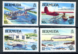 Bermuda 430-433 Postfrisch Flugzeuge #GI215 - Anguilla (1968-...)