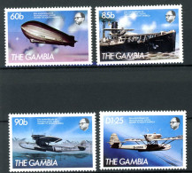 Gambia 535-538 Postfrisch Flugzeuge #GI219 - Gambie (1965-...)