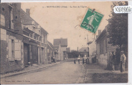 MOYVILLERS- LA RUE DE L EGLISE - Other & Unclassified