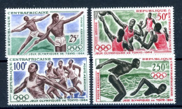 Zentralafrika 59-62 Postfrisch Olympia 1964 Tokio #HL082 - República Centroafricana