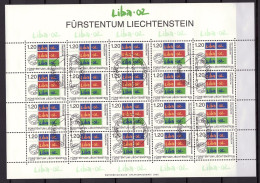 Liechtenstein Kleinbogen 1285 Gestempelt Philatelie #JG509 - Altri & Non Classificati