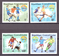 Zentralafrikanische Republik 1436-1439 Postfrisch Fußball WM 1990 #GE616 - República Centroafricana