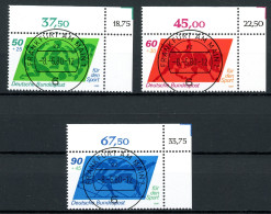 Bund 1046-1048 KBWZ Gestempelt Frankfurt #IU610 - Used Stamps